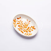 SM Oval Platter FERN Honey